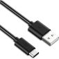 Kabel voor Snelladen Samsung Galaxy A52 USB-C 120 CM - Origineel - Zwart