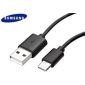 Datakabel Samsung Galaxy C7 Pro USB-C 120 CM - Origineel - Zwart