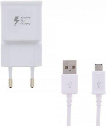 rommel Gelijkenis Koopje ᐅ • Snellader Samsung Galaxy A5 2017 USB-C 2 Ampere 150 CM - Origineel -  Wit | Eenvoudig bij GSMOplader.be