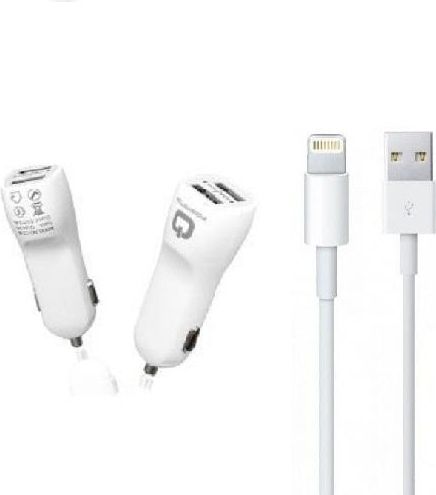 klauw verwarring verdediging ᐅ • Autolader geschikt voor Apple iPhone 12 + Lightning kabel - 2 Ampere -  0.5 Meter | Eenvoudig bij GSMOplader.be