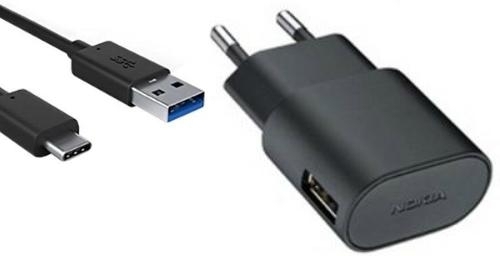 heerlijkheid Natura Patriottisch ᐅ • Oplader Nokia 6.1 - USB-C - Origineel - 2 Ampere - 1 Meter | Eenvoudig  bij GSMOplader.be