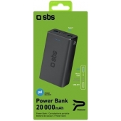 SBS 20.000 mAh Powerbank 18W Multipoort - Power Delivery