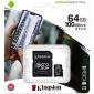 64GB SD Kaart Kingston - Klasse 10