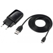 Oplader + (Micro)USB kabel HTC 7 Trophy Zwart Origineel