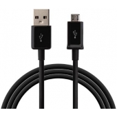 Datakabel Micro-USB voor Wileyfox 100 CM - Zwart