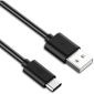 Kabel voor Snelladen Samsung Galaxy C7 Pro USB-C 120 CM - Origineel - Zwart