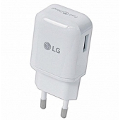 Adapter LG Optimus Pro C660 Snellader 1.8 ampere - Origineel - Wit