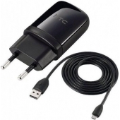 Oplader HTC Desire 12 Micro-USB 1 Ampere 100 CM - Origineel - Zwart
