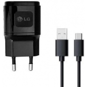 Oplader LG V30 USB-C 1.8 Ampere 100 CM - Origineel - Zwart