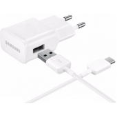 Oplader Samsung Galaxy S8 USB-C 2 Ampere - Origineel - Wit