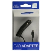 Autolader Samsung Galaxy S6 Micro-USB 0.7 Ampere  - Origineel - Zwart - Blister