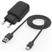 Oplader HTC Desire 12 Plus Micro-USB 2.5 Ampere 100 CM - Origineel - Zwart