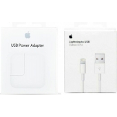 Apple Oplader + Lightning kabel - Origineel Retailverpakking - 12W - 2 Meter 