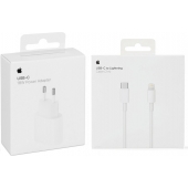 Apple Oplader + USB-C naar Lightning kabel - Origineel Retailverpakking - 20W - 2 Meter 