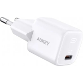 Aukey Power Delivery Compact Adapter USB-C - 20W - Wit
