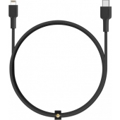 Aukey USB-C naar Lightning kabel - Zwart - 1.2m
