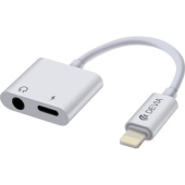 Devia 2-in-1 Smart Lightning Splitter - 3.5mm & Lightning