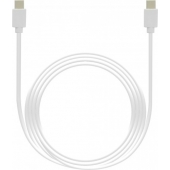 Grab 'n Go USB-C naar USB-C kabel Wit - voor Alcatel - 3 Meter