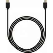 Grab 'n Go USB-C naar USB-C kabel Zwart - voor Alcatel - 2 Meter