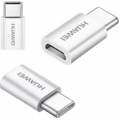 Huawei Micro-USB naar USB-C Converter - Origineel - Wit