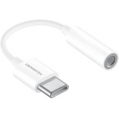 Huawei USB-C naar Mini-Jack Converter - Origineel - Wit - Blister