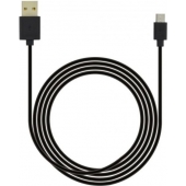 Micro-USB kabel voor Motorola Moto E3 - Zwart - 3 Meter