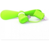 Mini Fan Lightning Micro-USB Groen