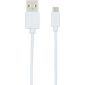 Motorola Moto G4 Play SKN6462A Micro-USB kabel Origineel Wit - 1m