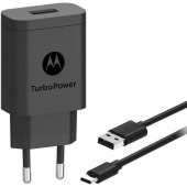 Motorola Edge Turbo snellader 15W Zwart - USB-C - 100CM - Origineel