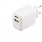 Musthavz 2 Poort Power Delivery Thuislader - USB-C + USB-A  - 20W - Wit