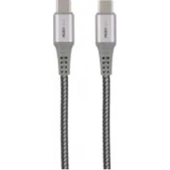 Musthavz Nylon USB-C naar USB-C Kabel - 1 Meter