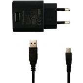 Oplader BlackBerry Micro-USB 0.55 Ampere 100 CM - Origineel - Zwart