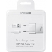 Samsung Galaxy S20  Ultra Fast Charger 15W USB-C - Wit - Retailverpakking - 1.5 Meter