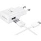 Snellader Samsung USB-C 2 Ampere 120 CM - Origineel - Wit