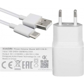 Snellader Xiaomi Mi 5s Plus USB-C 2 Ampere 100 CM - Origineel - Wit