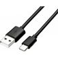 Universele Datakabel USB-C voor o.a. Samsung 200 CM - Zwart