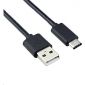 USB-C kabel voor OnePlus - Zwart - 0.25 Meter