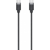 USB-C naar USB-C kabel van Mophie - Nylon - 1 Meter - Zwart