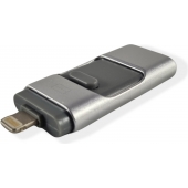 USB Stick OTG - Lightning  - Zilver - 64 GB