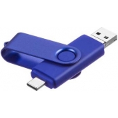 USB Stick OTG - USB-C - Blauw - 128GB