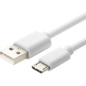  Xiaomi Redmi 7a Micro-USB kabel - Origineel - Wit - 0.8 Meter